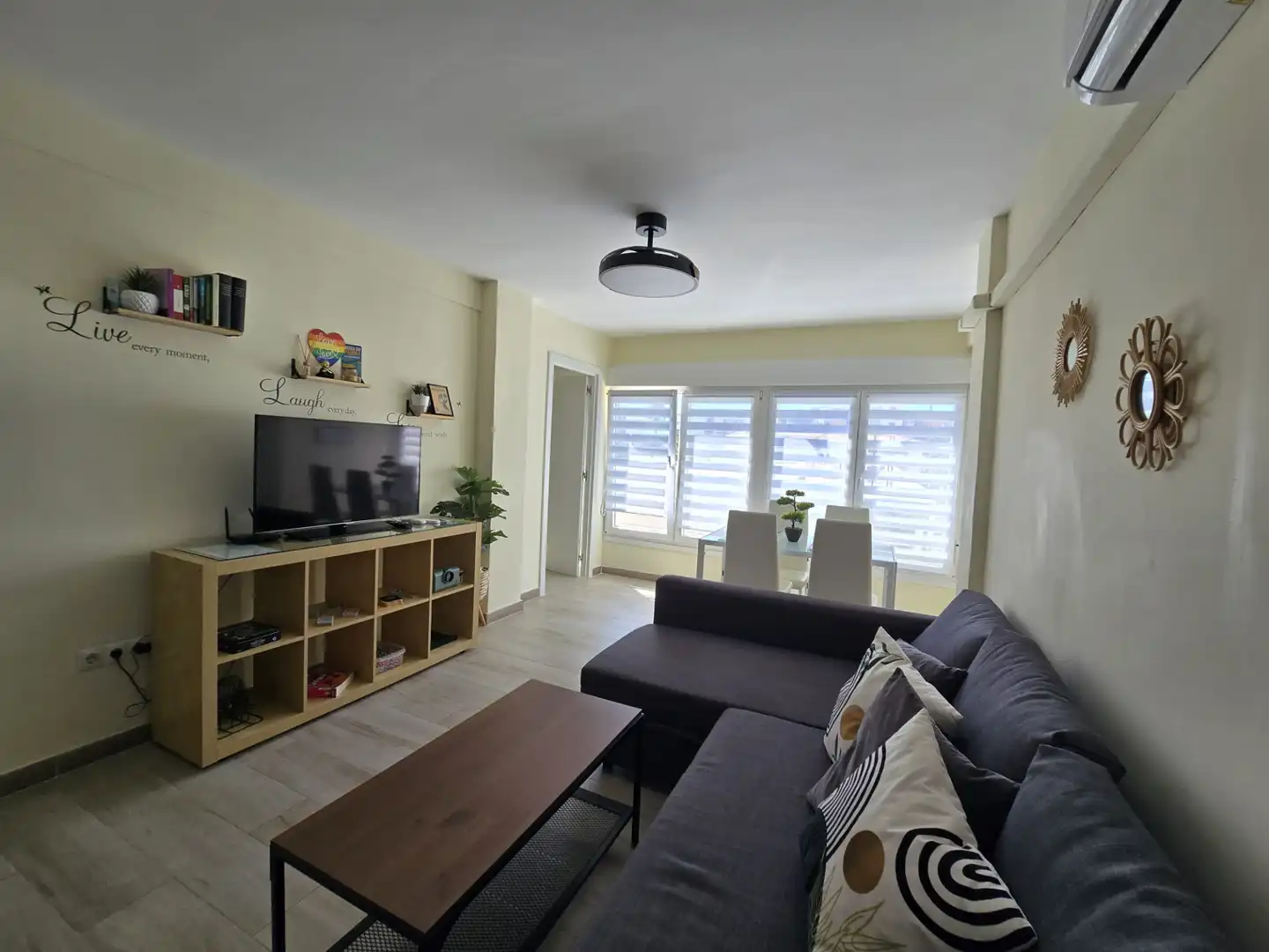 Sala de estar de Apartamento de alquiler en Solymar