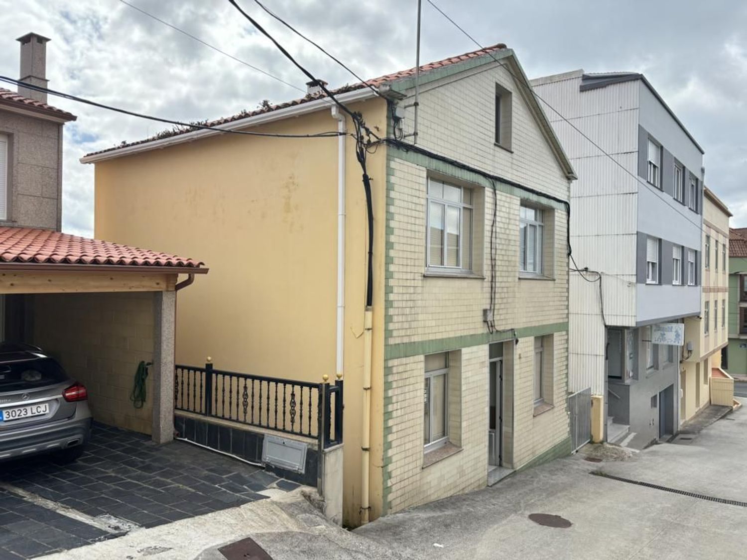 Vista exterior de Casa o xalet en venda en Cariño amb Terrassa i Traster