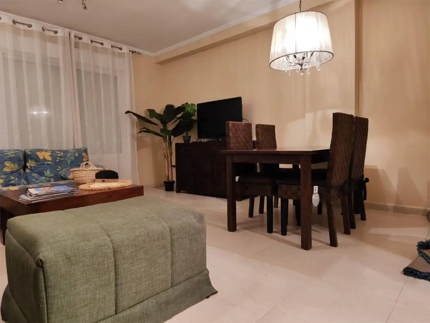 Sala de estar de Piso en venta en Jávea / Xàbia con Aire acondicionado, Jardín privado y Trastero