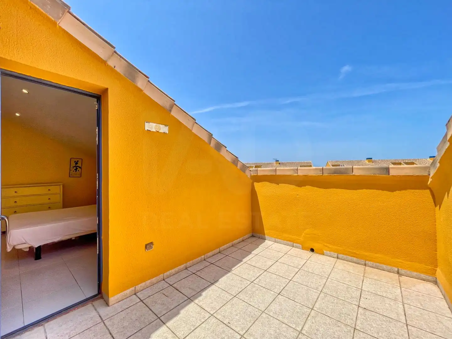 Terrasse von Dachboden zum Verkauf in Dénia mit Klimaanlage, Heizung und Terrasse