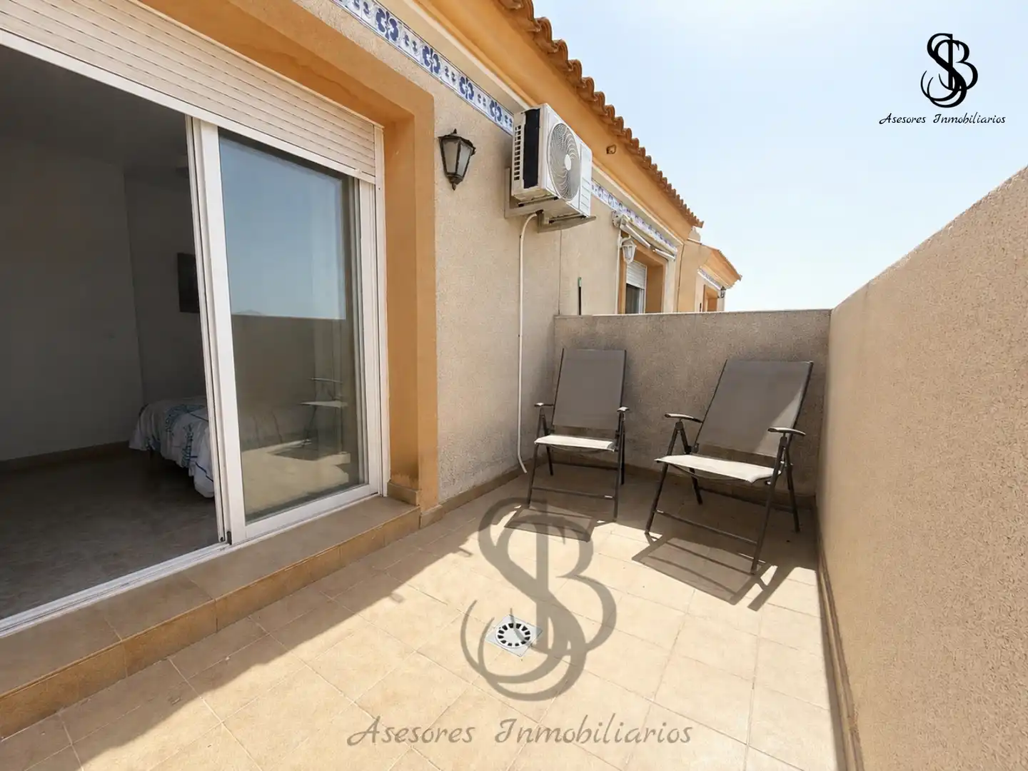 Terraza de Casa adosada en venta en Busot con Aire acondicionado, Calefacción y Jardín privado