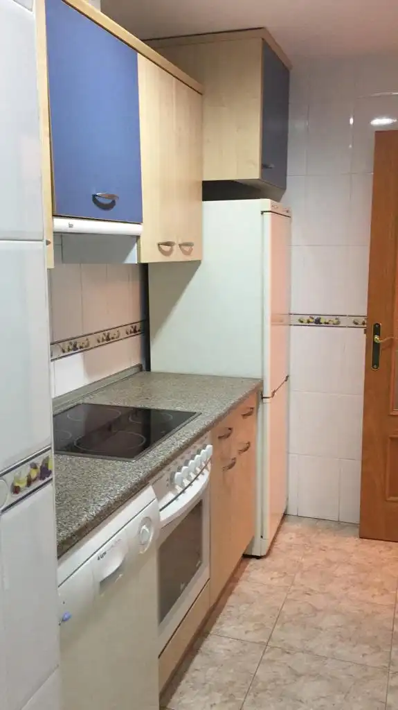 Kitchen of Flat for sale in Zaragoza  with Air Conditioner, Heating and Furnished