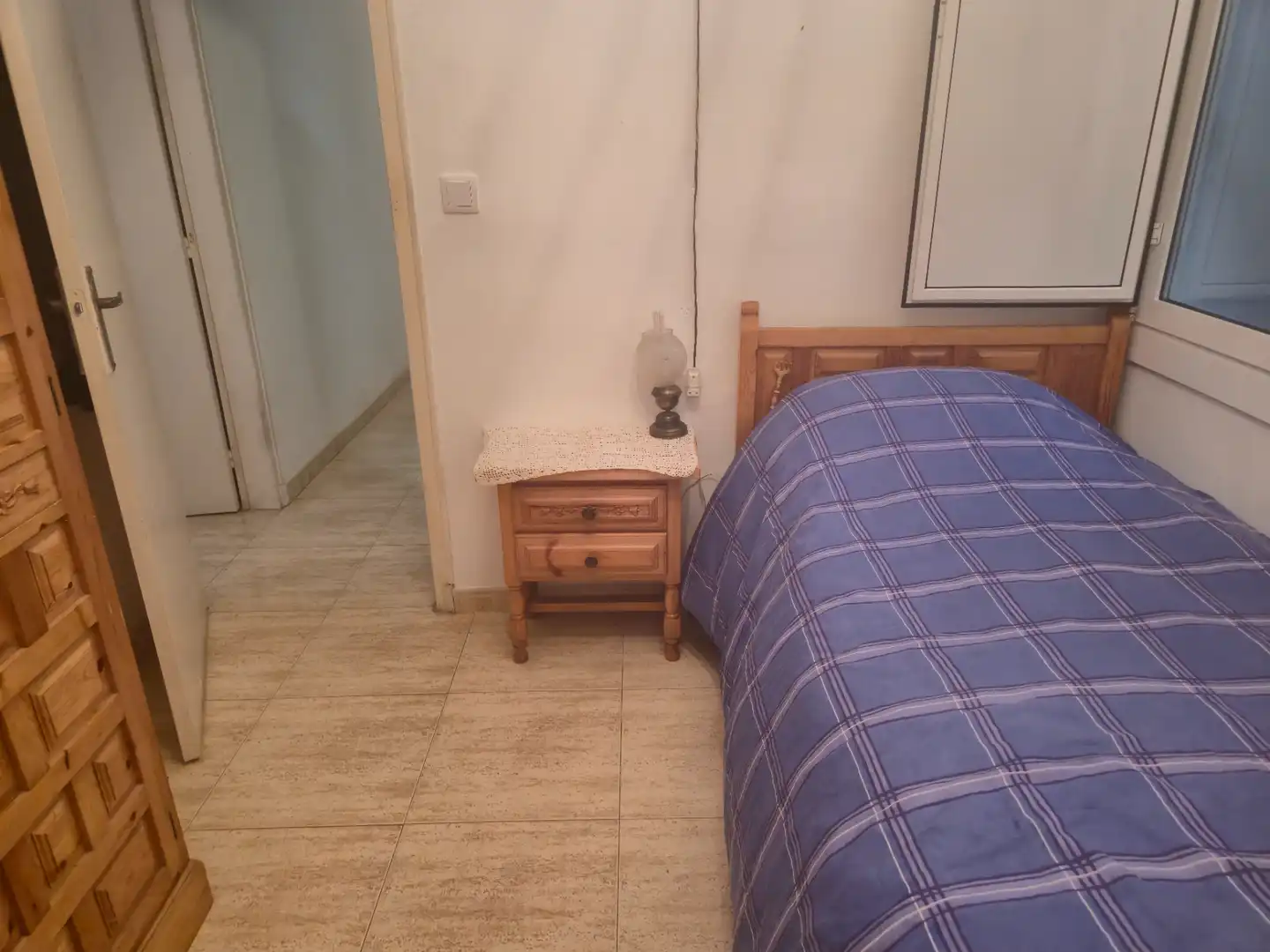 Schlafzimmer von Erdgeschoss zum Verkauf in Mataró mit Terrasse und Möbliert