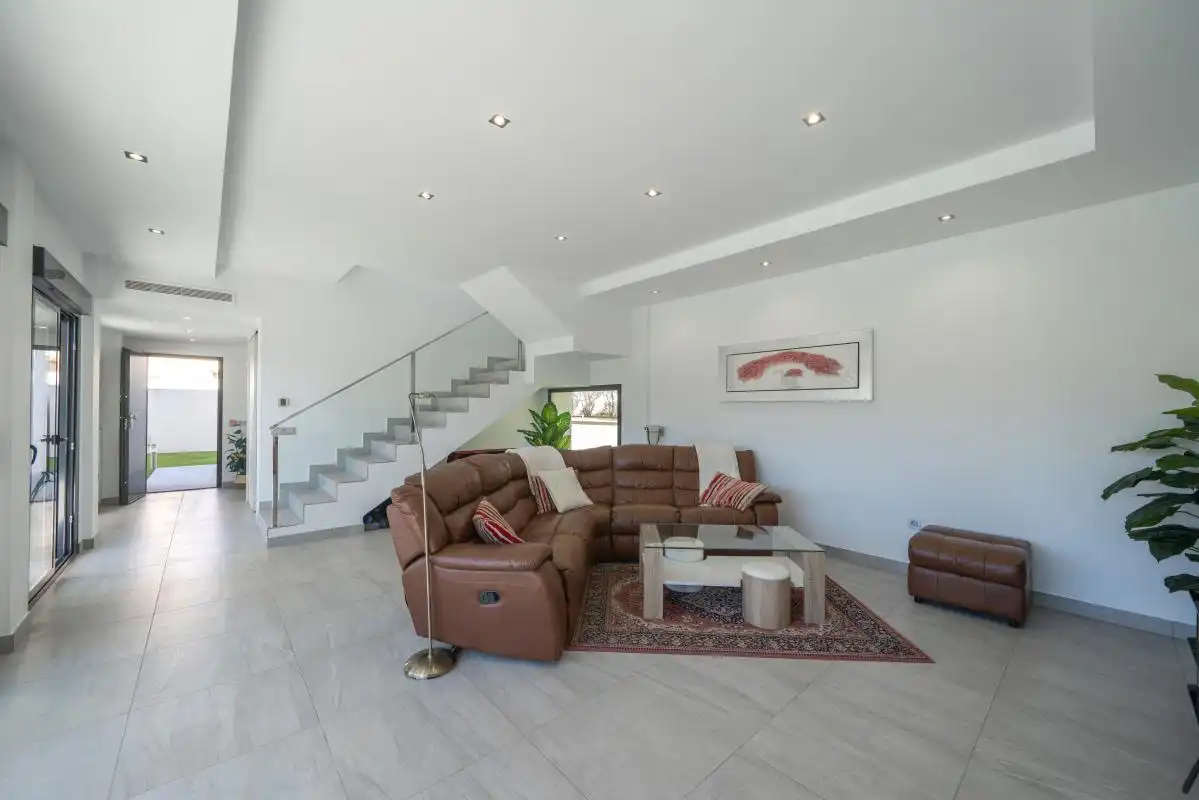 Living room of Houses for sale in Orihuela  with Air Conditioner, Heating and Private garden