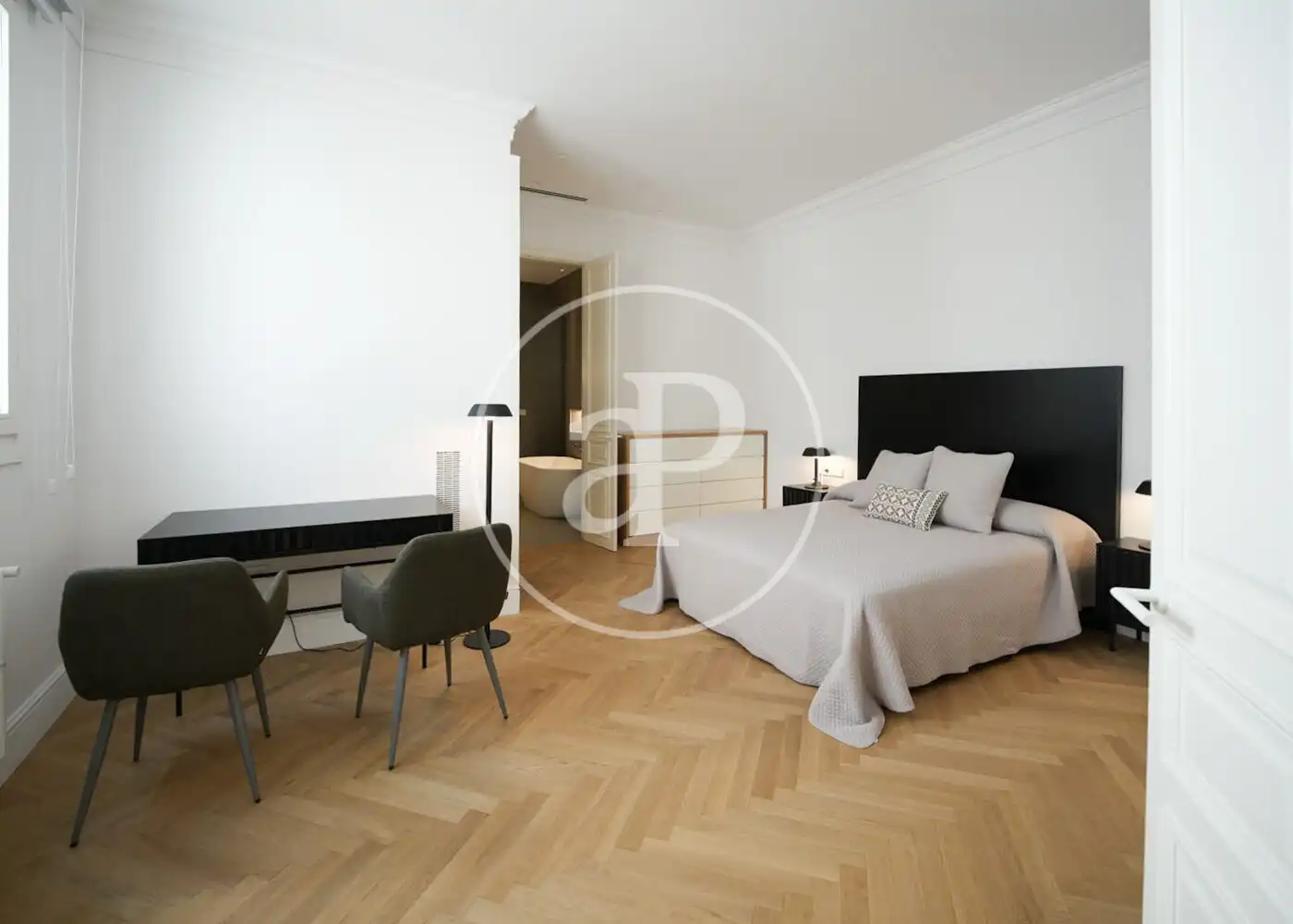 Habitación de Piso de alquiler en Barcelona con Aire acondicionado, Calefacción y Amueblado