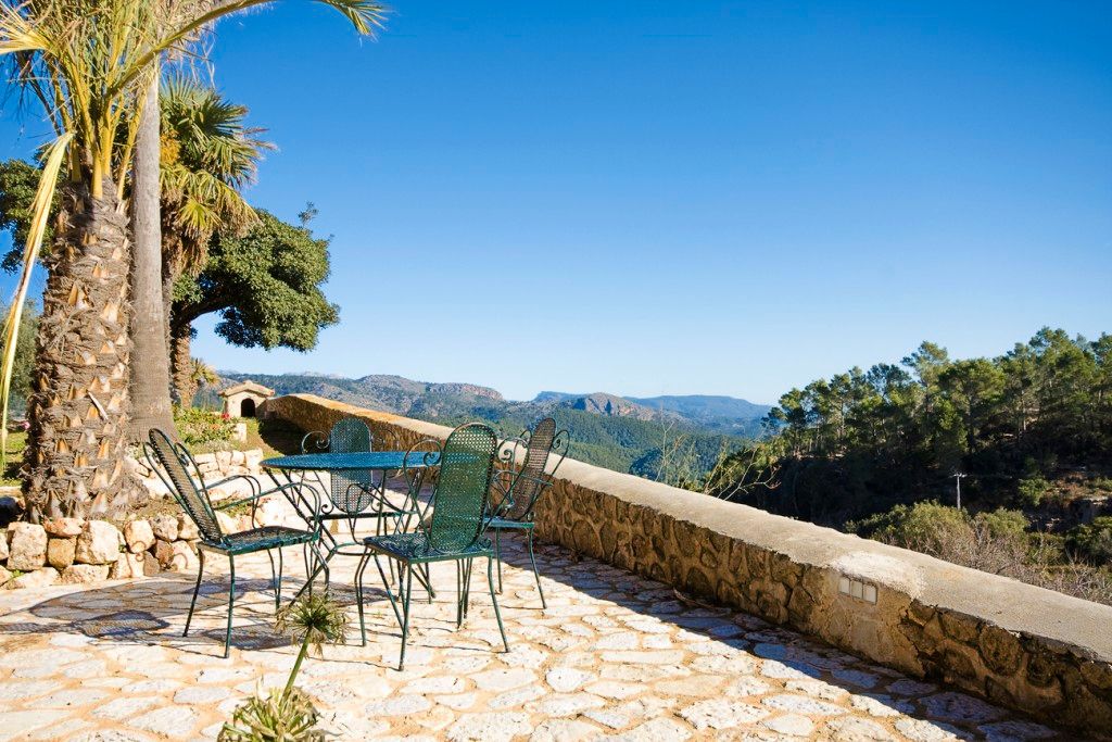 Terrace of Country house for sale in Esporles  with Heating, Terrace and Swimming Pool