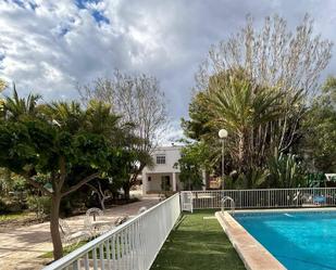 Exterior view of House or chalet for sale in Elche / Elx  with Air Conditioner, Heating and Private garden