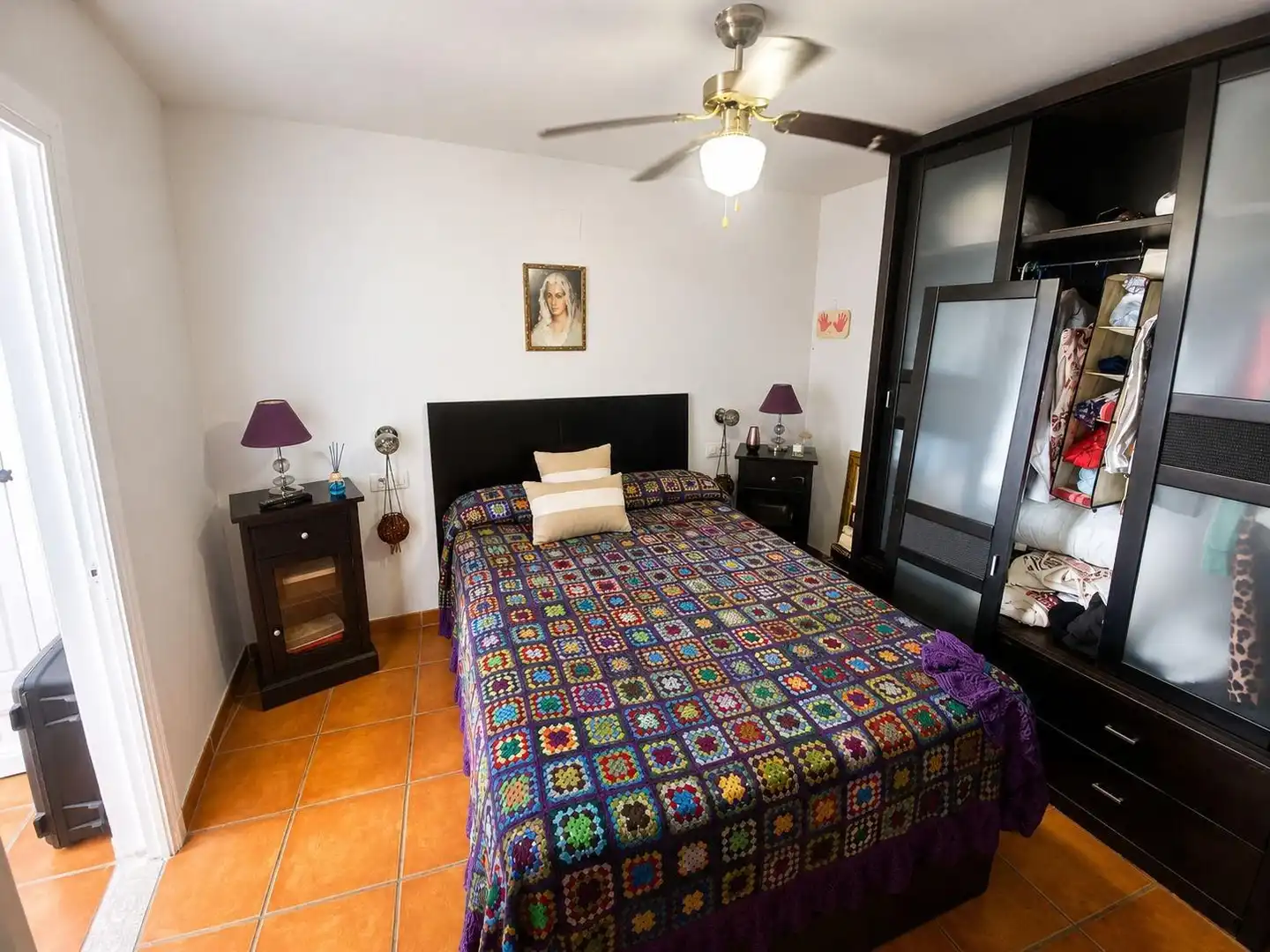 Bedroom of Houses for sale in Alcalá de los Gazules  with Terrace, Storage room and Furnished