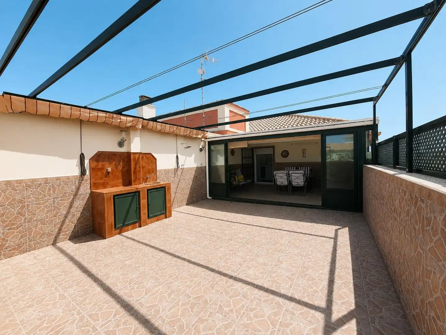 Terraza de Ático en venta en Chipiona con Aire acondicionado, Calefacción y Jardín privado