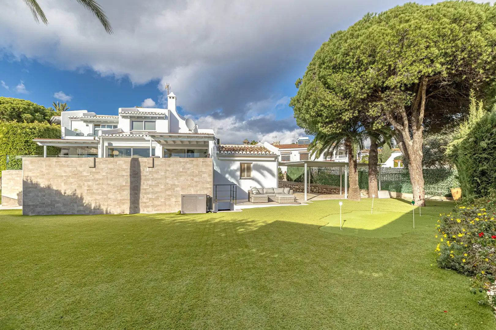 Jardín de Casa o chalet en venta en Marbella con Aire acondicionado, Jardín privado y Terraza