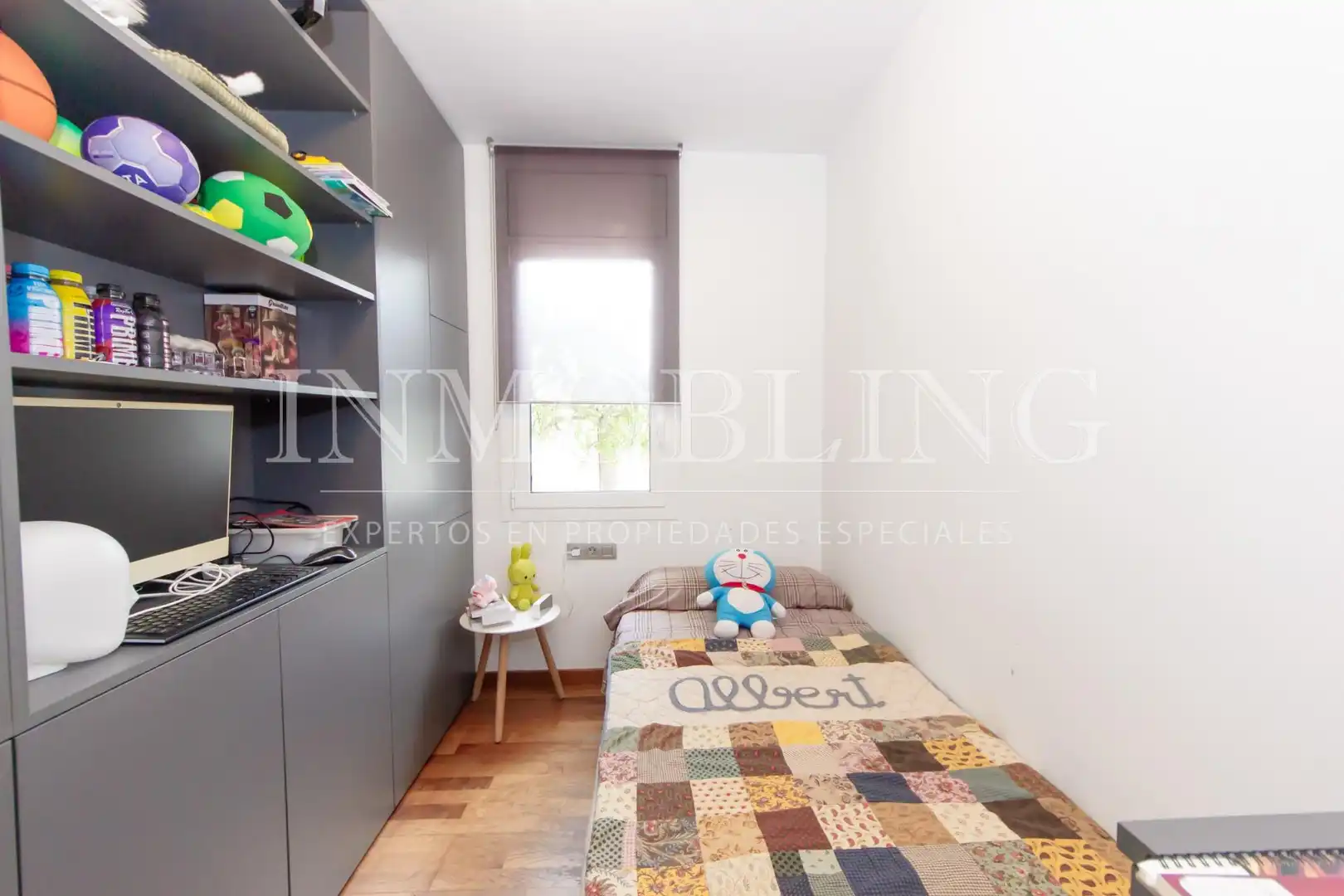 Schlafzimmer von Wohnung zum Verkauf in Mataró mit Klimaanlage, Heizung und Parkett