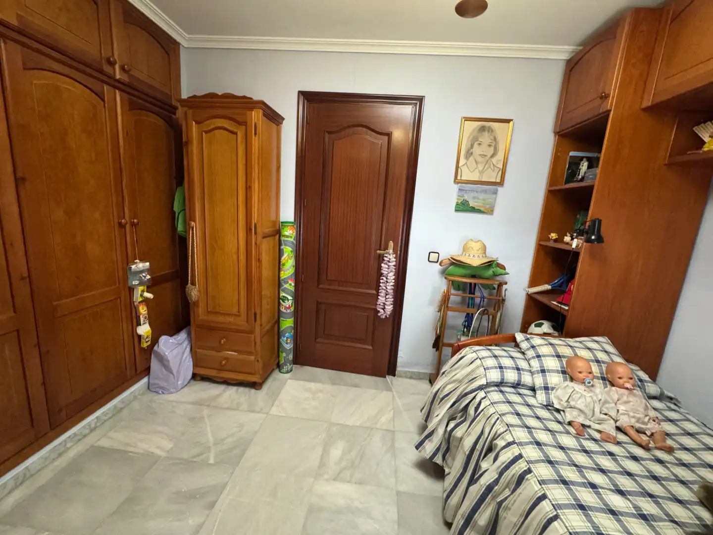 Bedroom of Houses for sale in Sevilla  with Air Conditioner, Private garden and Terrace