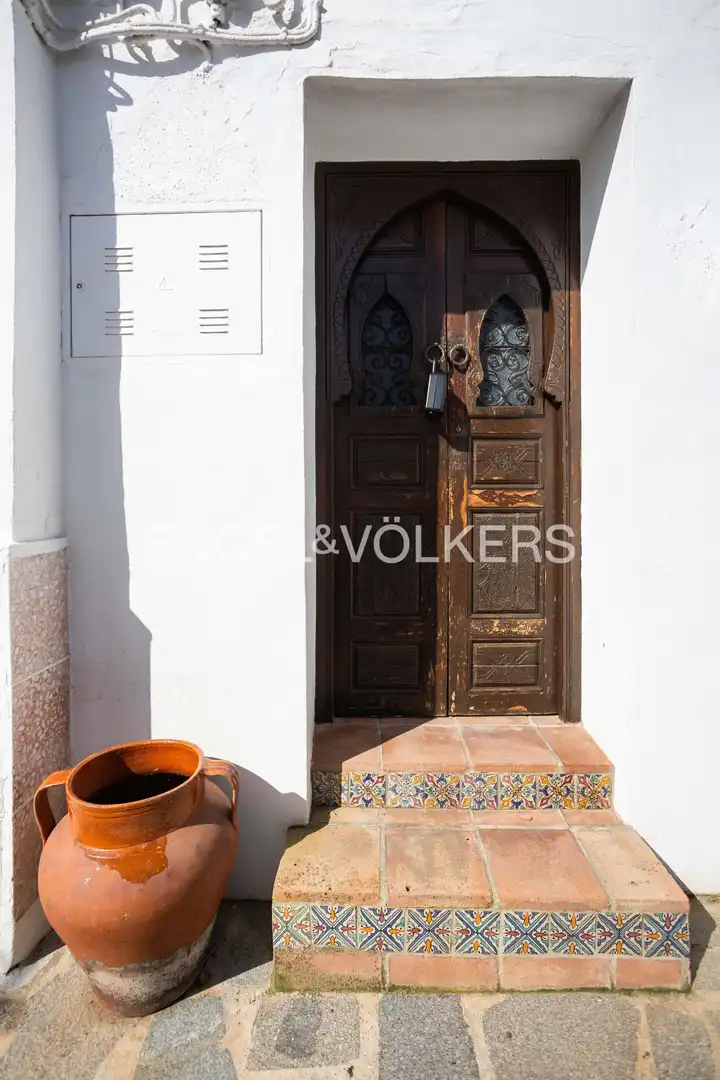Vista exterior de Casa o chalet en venta en Cazalla de la Sierra con Calefacción, Amueblado y Balcón