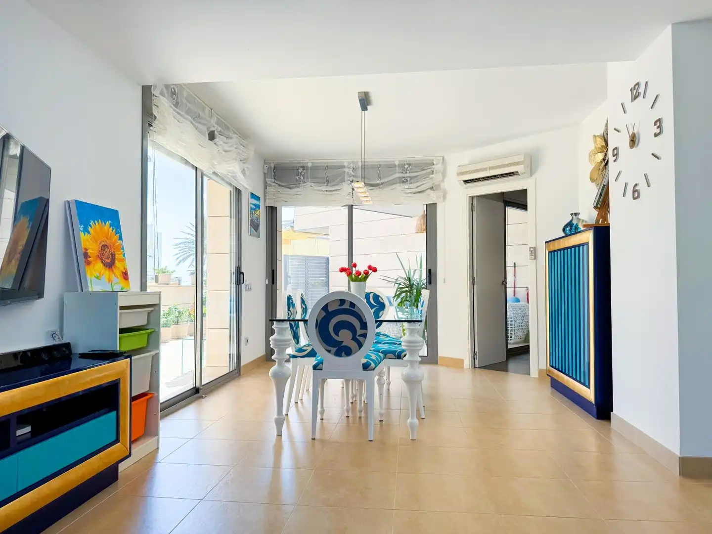 Comedor de Casa o chalet en venta en Torredembarra con Aire acondicionado, Calefacción y Jardín privado