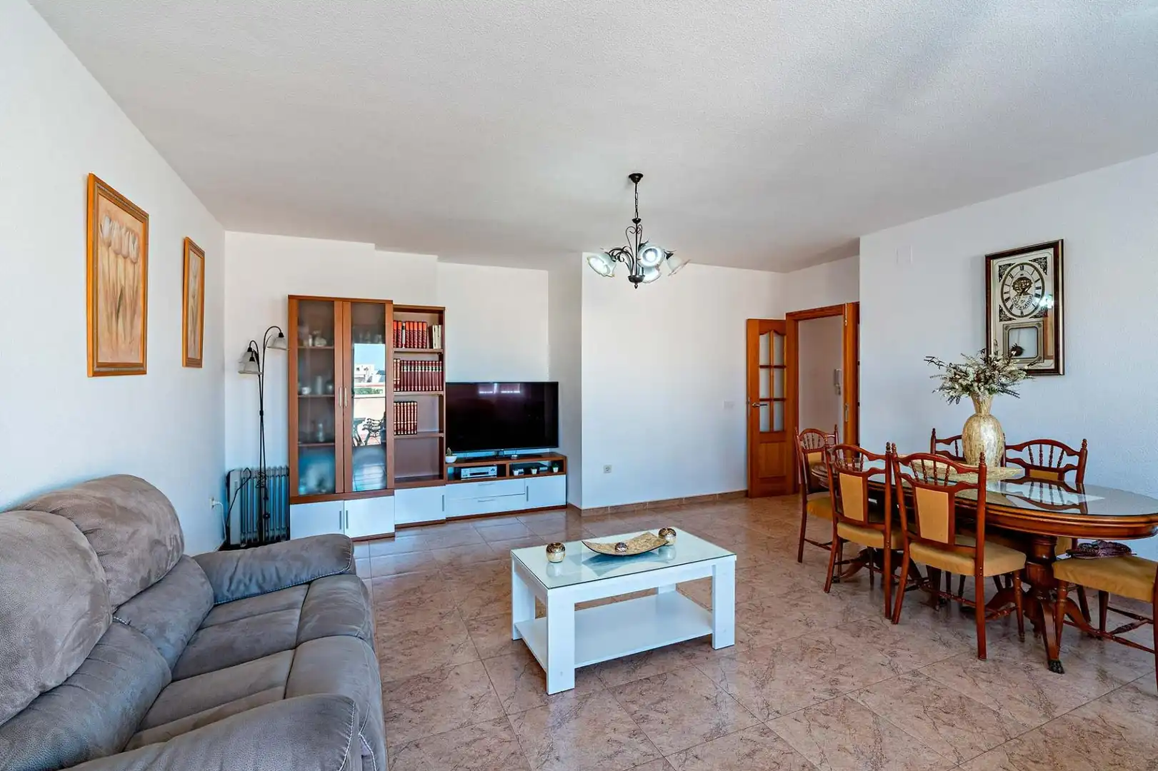 Living room of Attic for sale in El Ejido  with Air Conditioner and Terrace