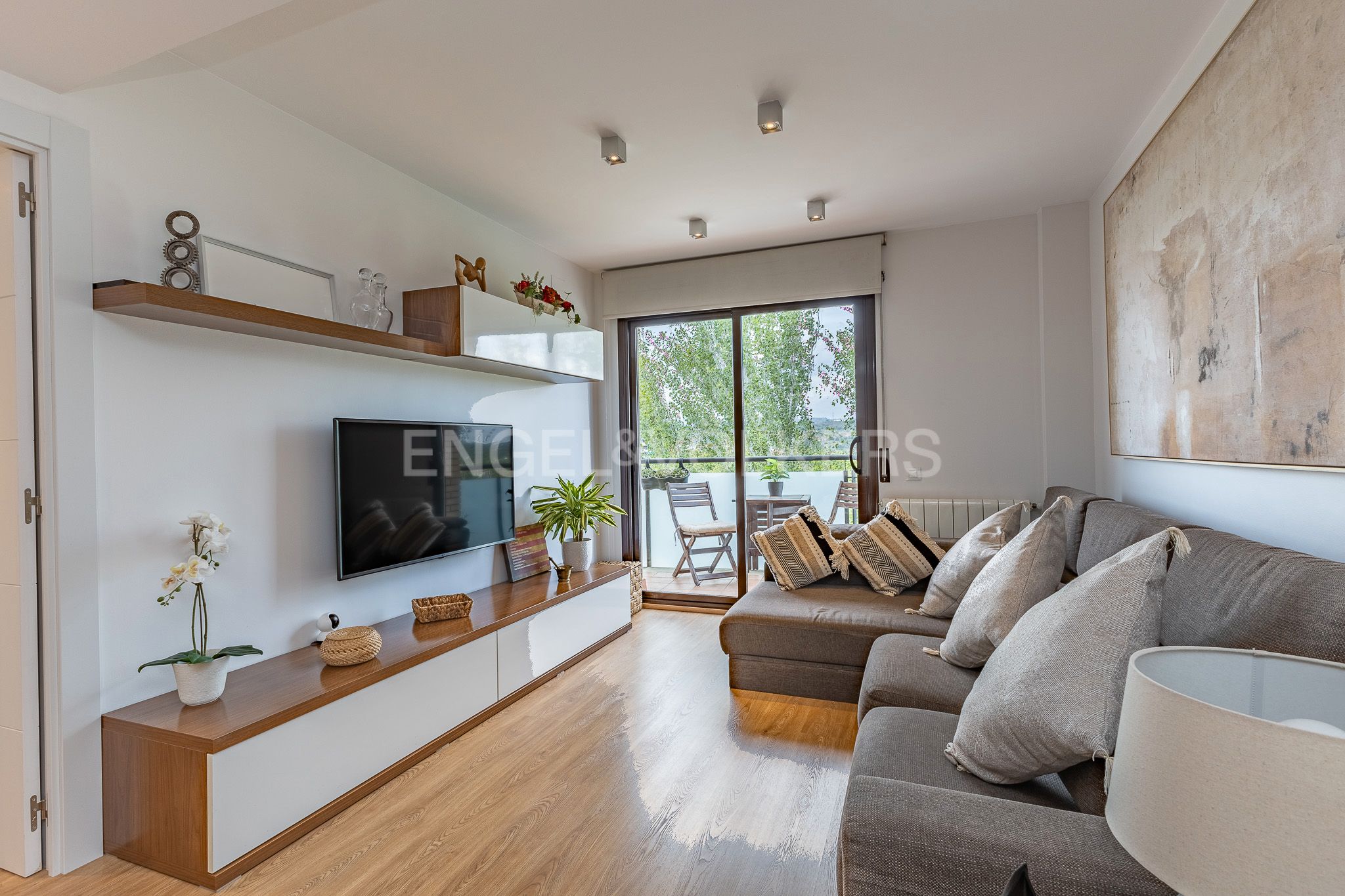 Living room of Attic for sale in Martorell  with Air Conditioner, Heating and Terrace