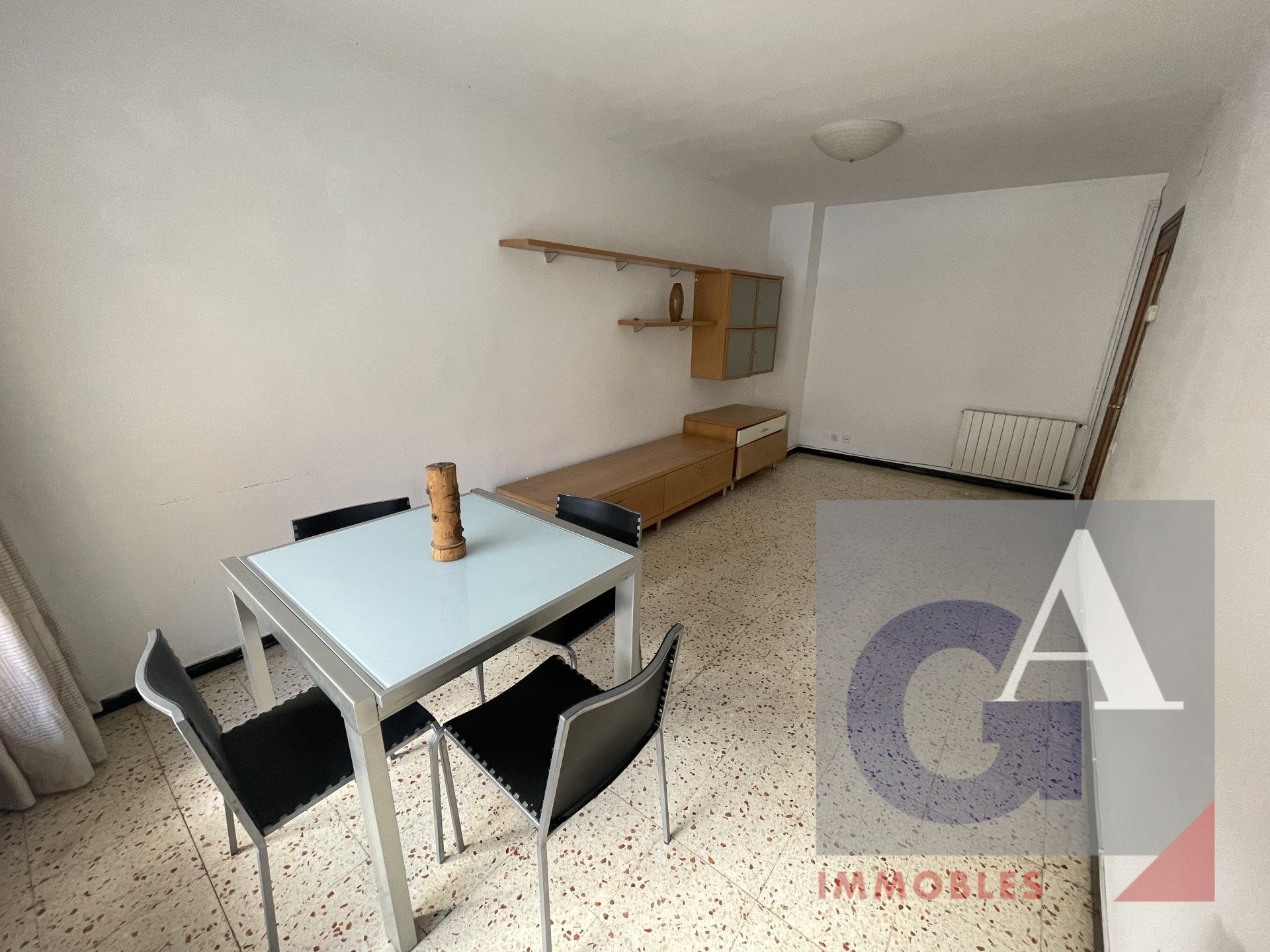 Living room of Flat for sale in Sant Joan de les Abadesses  with Heating, Storage room and Furnished
