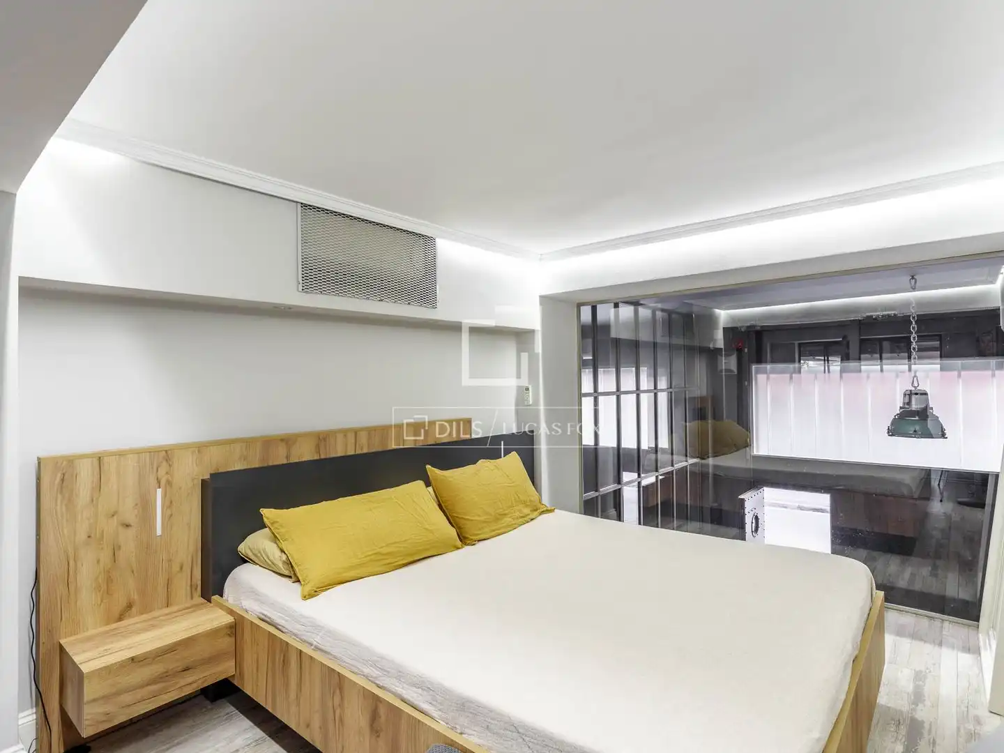 Bedroom of Lofts for rent in Madrid  with Air Conditioner, Heating and Terrace