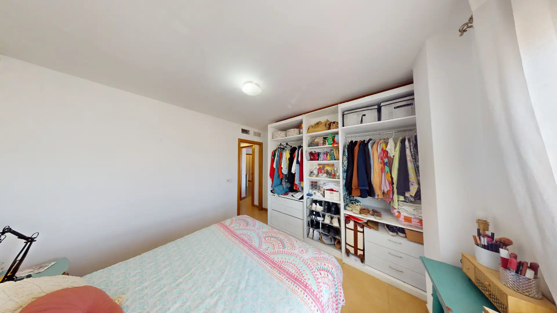 Bedroom of Flat for sale in Roquetas de Mar  with Air Conditioner, Heating and Private garden