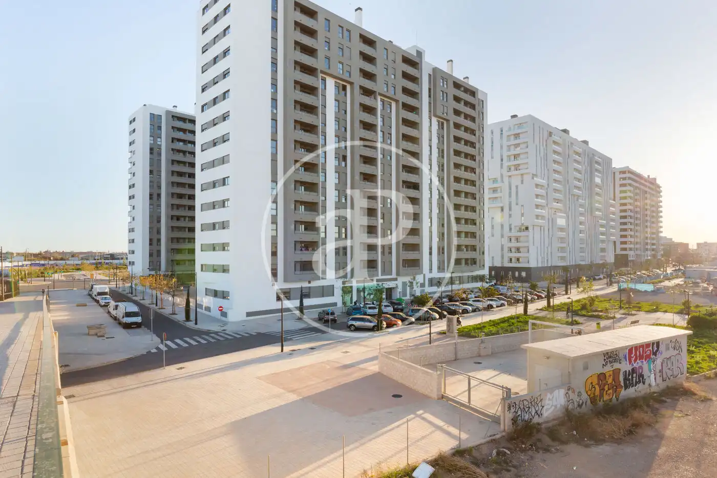 Vista exterior de Piso en venta en Valencia con Aire acondicionado, Calefacción y Jardín privado