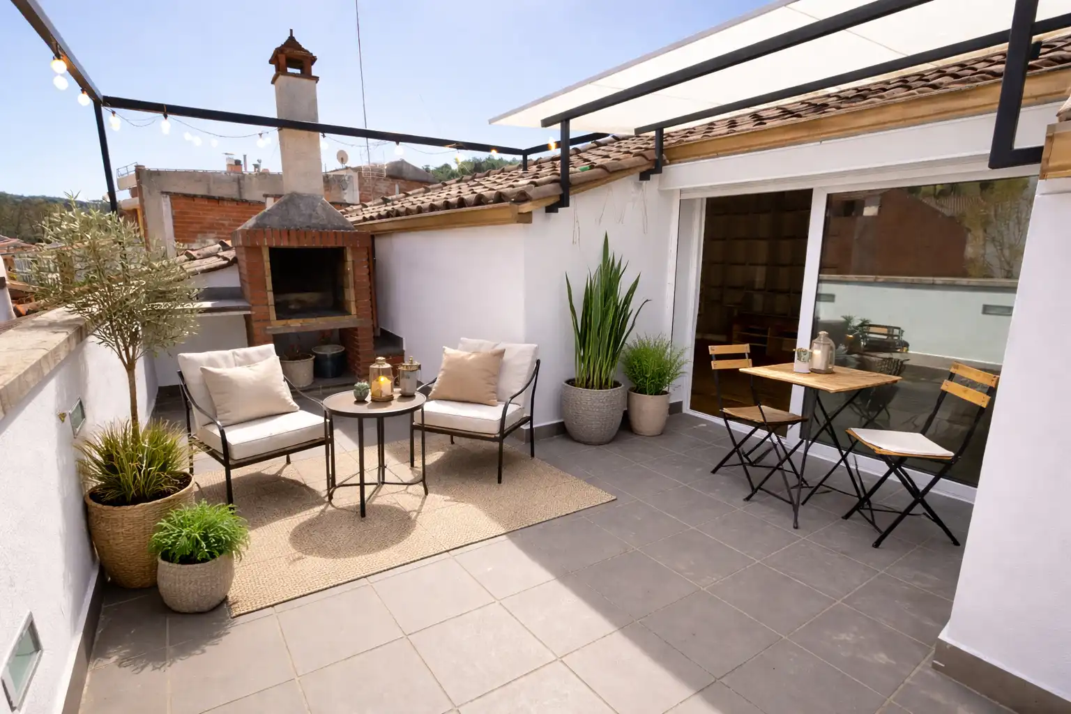 Terraza de Dúplex en venta en Vallgorguina con Aire acondicionado, Calefacción y Parquet
