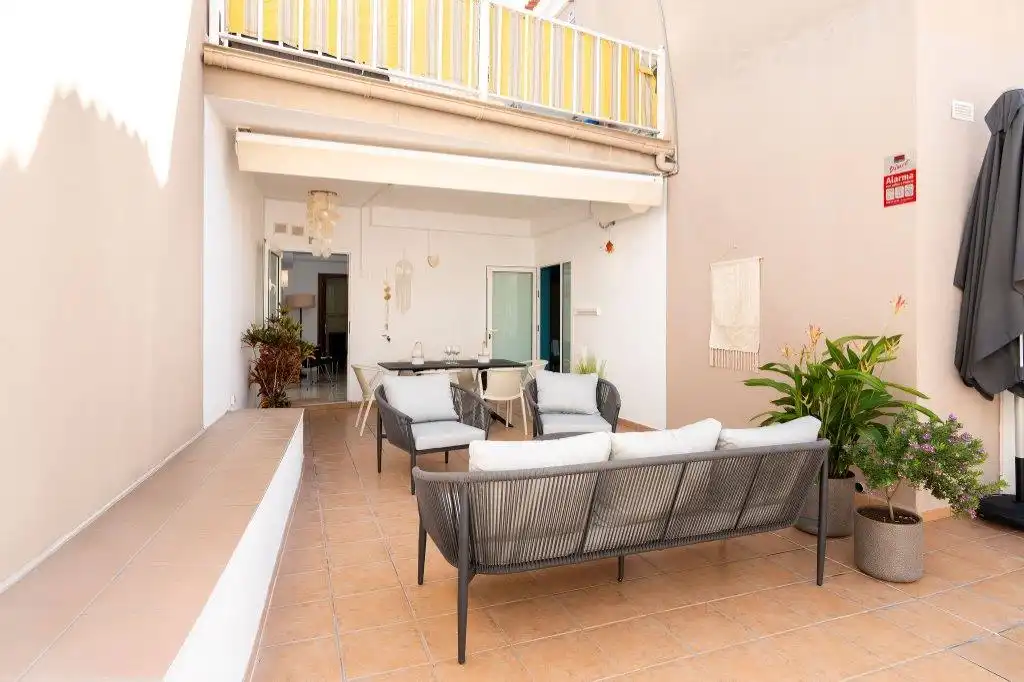 Terraza de Apartamento en venta en Mogán con Aire acondicionado, Parquet y Terraza