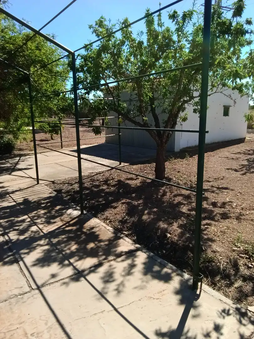 Vista exterior de Finca rústica en venta en Fuente Álamo de Murcia con Aire acondicionado, Jardín privado y Amueblado