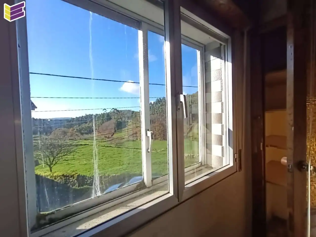 Habitación de Casa o chalet en venta en A Lama   con Calefacción, Jardín privado y Terraza