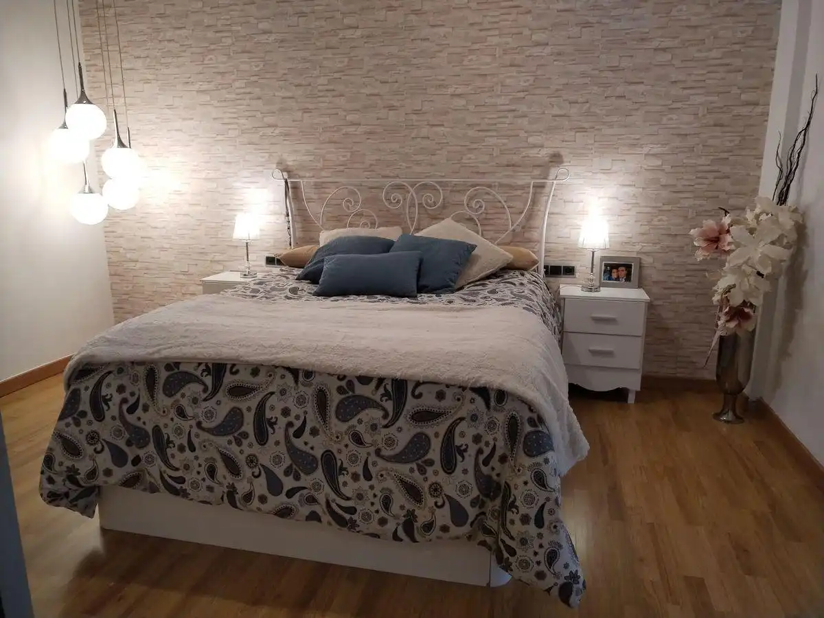 Bedroom of Flat for sale in Tortosa  with Parquet flooring, Terrace and Storage room