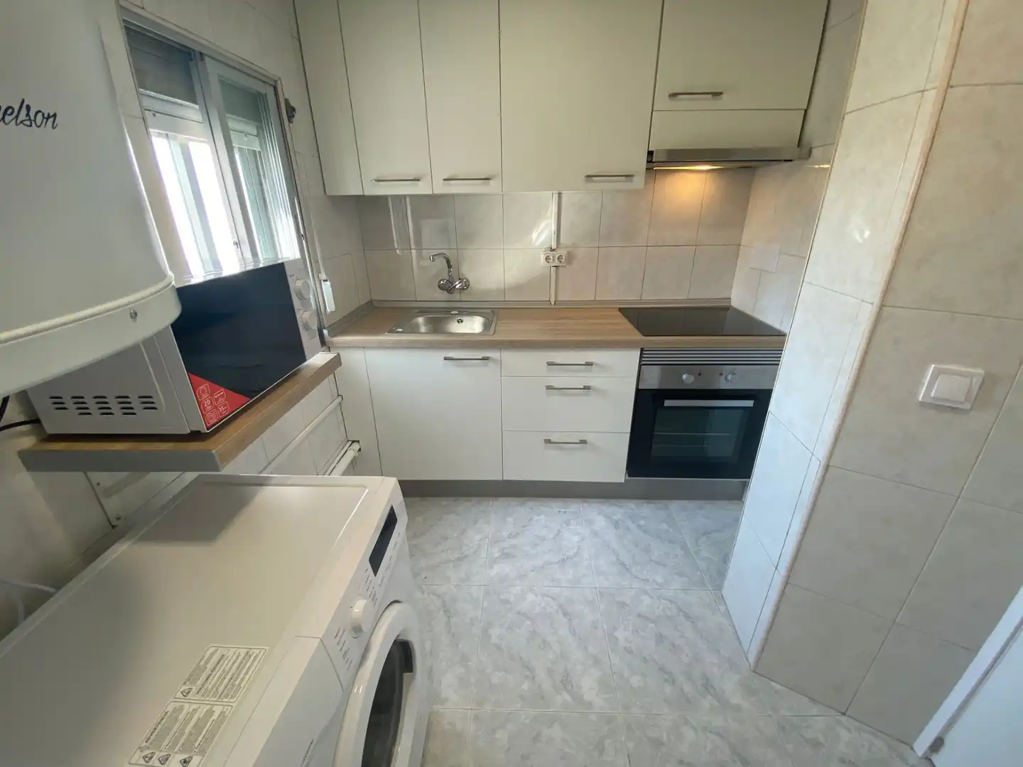 Kitchen of Attic for rent in Madrid  with Heating, Terrace and Furnished