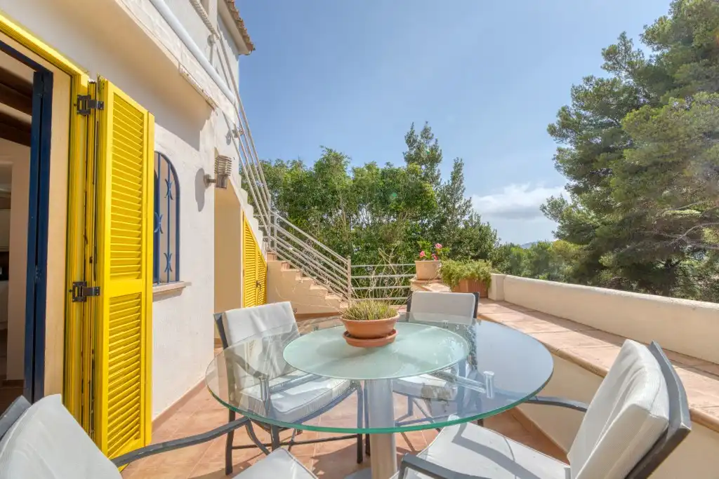 Terrace of Houses for sale in Calvià  with Terrace, Swimming Pool and Sauna