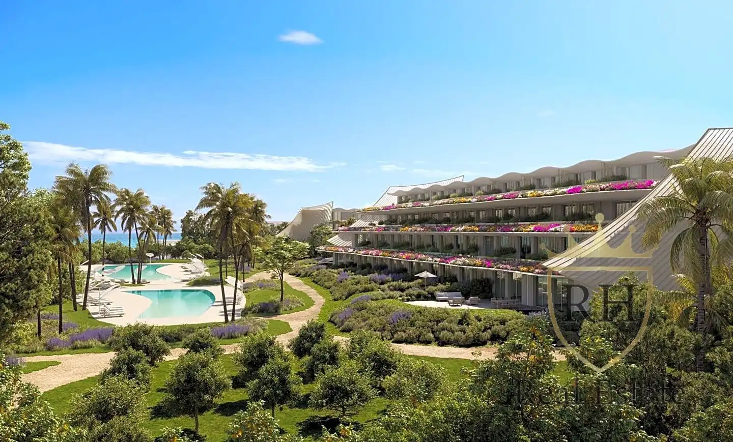 Jardí de Àtic en venda en Benidorm amb Aire condicionat, Terrassa i Piscina comunitària