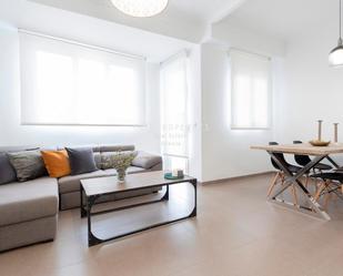 Living room of Flat to rent in  Valencia Capital  with Air Conditioner and Terrace