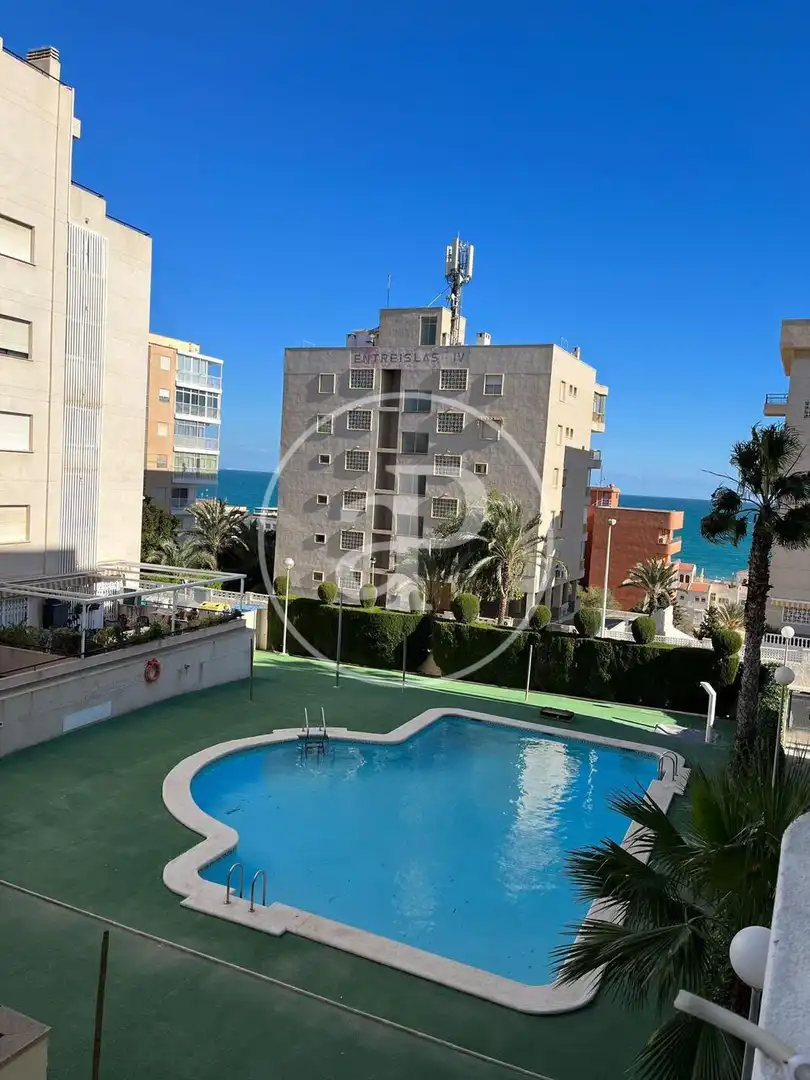 Vista exterior de Pis de lloguer en Elche / Elx amb Aire condicionat, Calefacció i Moblat