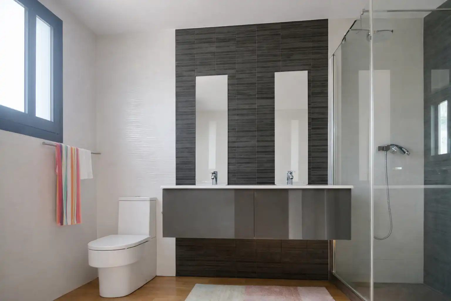 Baño de Casa o chalet en venta en Jerez de la Frontera con Aire acondicionado, Calefacción y Jardín privado