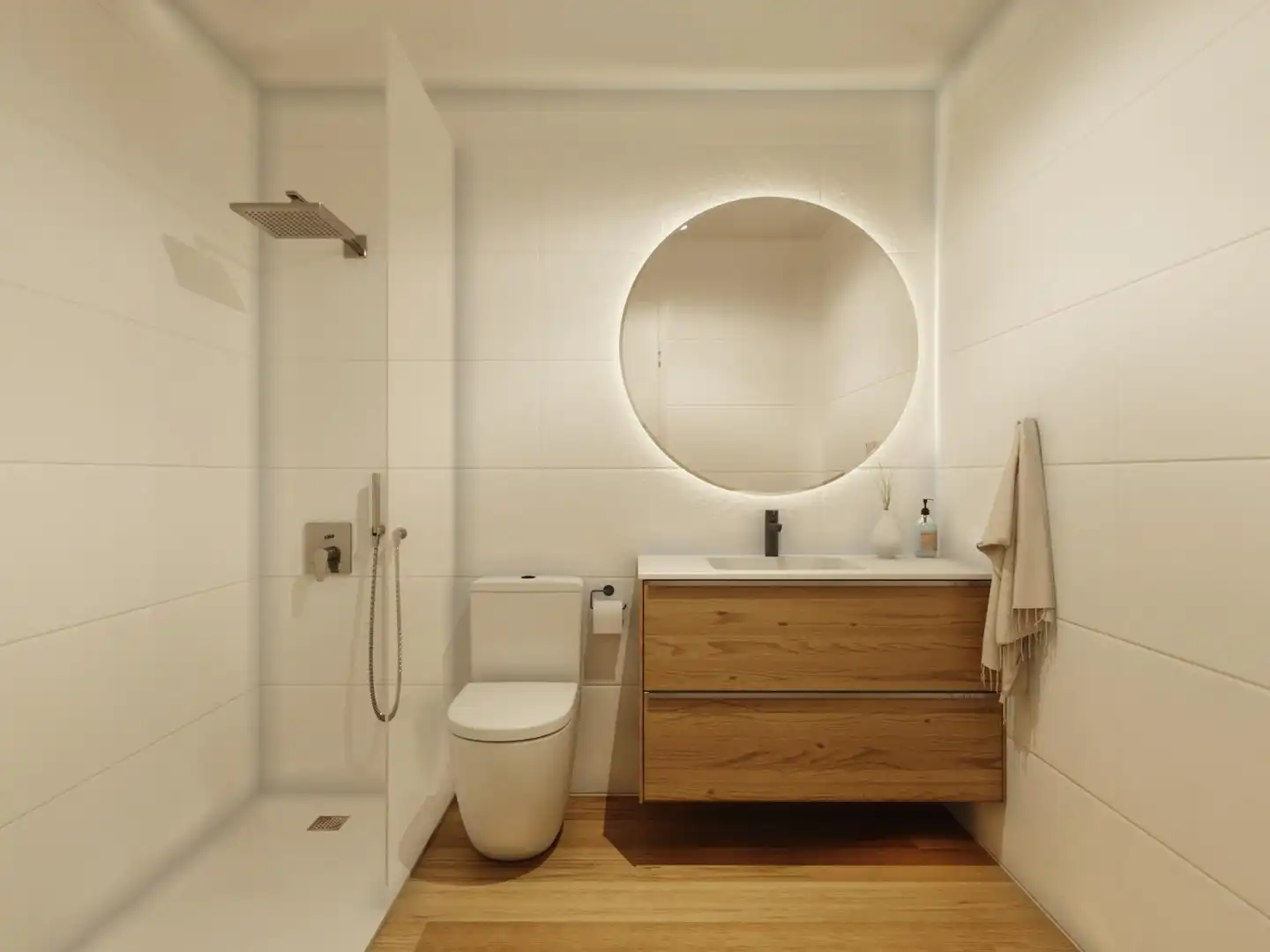 Bathroom of Flat for sale in Málaga  with Terrace and Balcony