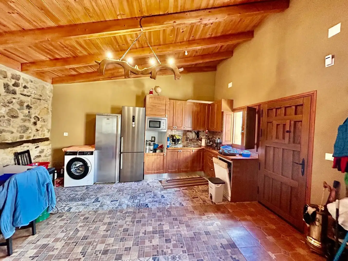 Cuina de Casa o xalet en venda en Castrocontrigo amb Terrassa