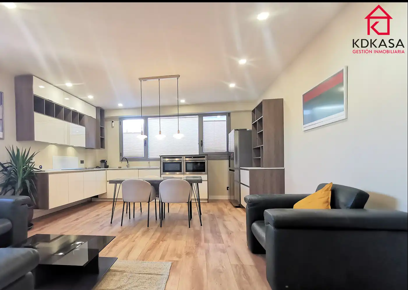 Kitchen of Flat for rent in Madrid  with Air Conditioner, Heating and Terrace