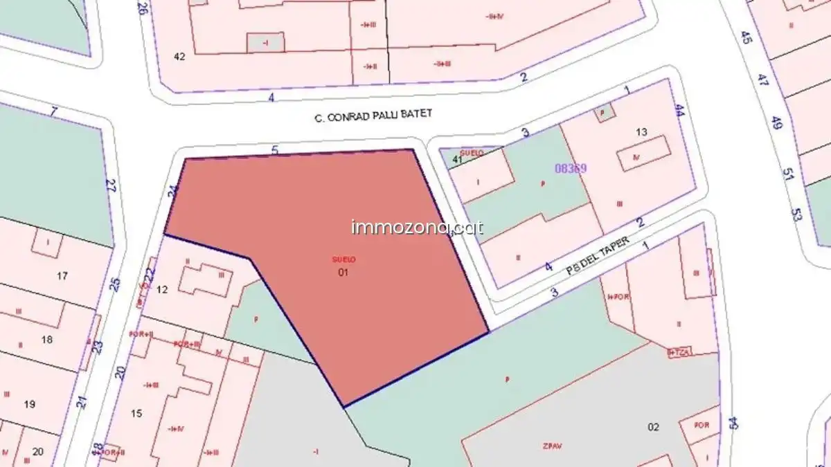 Terreny residencial en venda a Calle Emili Joan