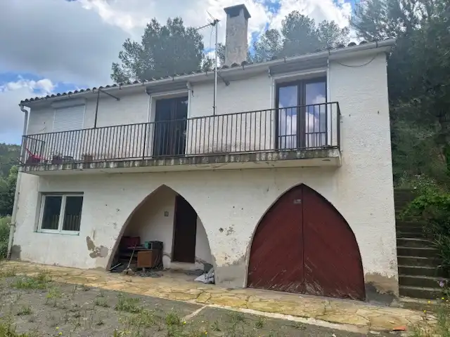 Vista exterior de Casa o xalet en venda en Pratdip amb Terrassa, Traster i Balcó