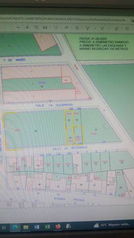 Terreno residencial en Venta en Calle Blas Infante, 9 en Fuente Carreteros