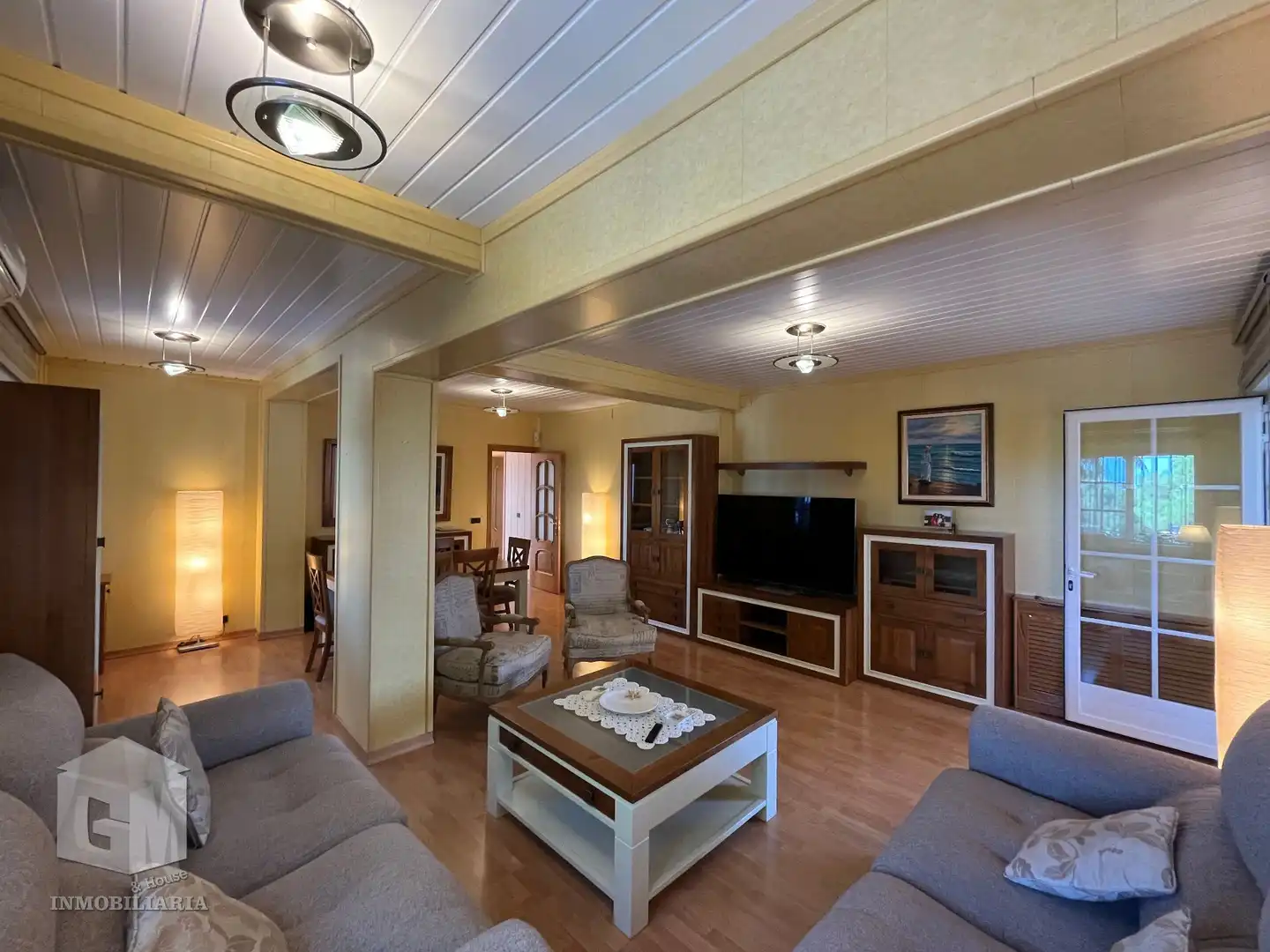 Sala de estar de Casa o chalet de alquiler en Batres con Aire acondicionado, Calefacción y Jardín privado