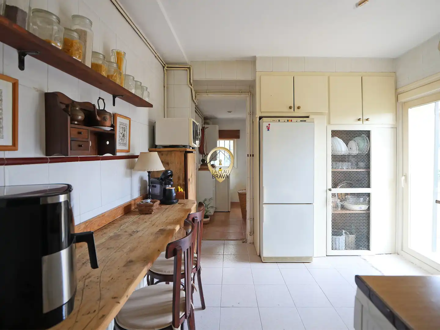 Cuina de Casa o xalet en venda en Santa Coloma de Farners amb Aire condicionat, Calefacció i Jardí privat