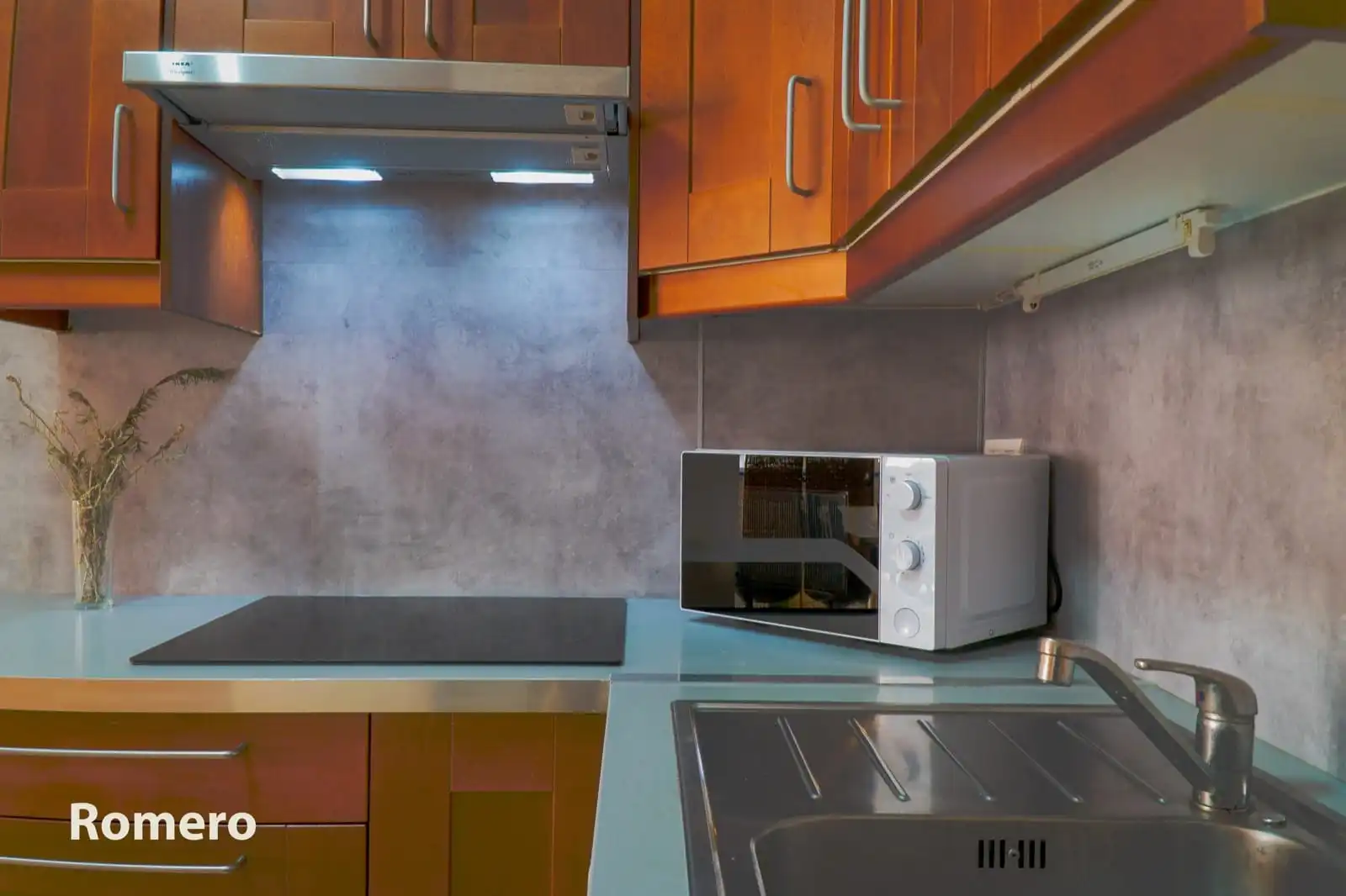 Kitchen of Flat for rent in Málaga  with Air Conditioner, Terrace and Furnished
