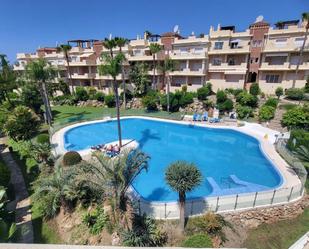 Swimming pool of Attic for sale in Estepona  with Air Conditioner, Terrace and Storage room