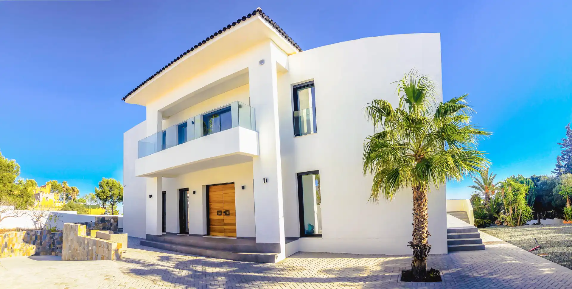 Vista exterior de Casa o xalet en venda en Rojales amb Aire condicionat, Jardí privat i Terrassa