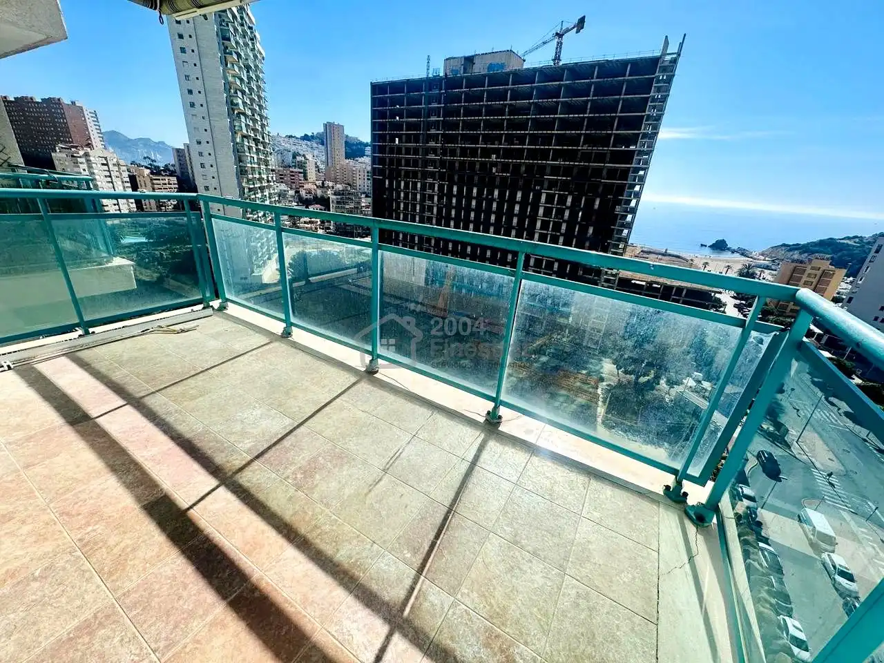 Terraza de Apartamento en venta en Benidorm con Terraza y Alarma