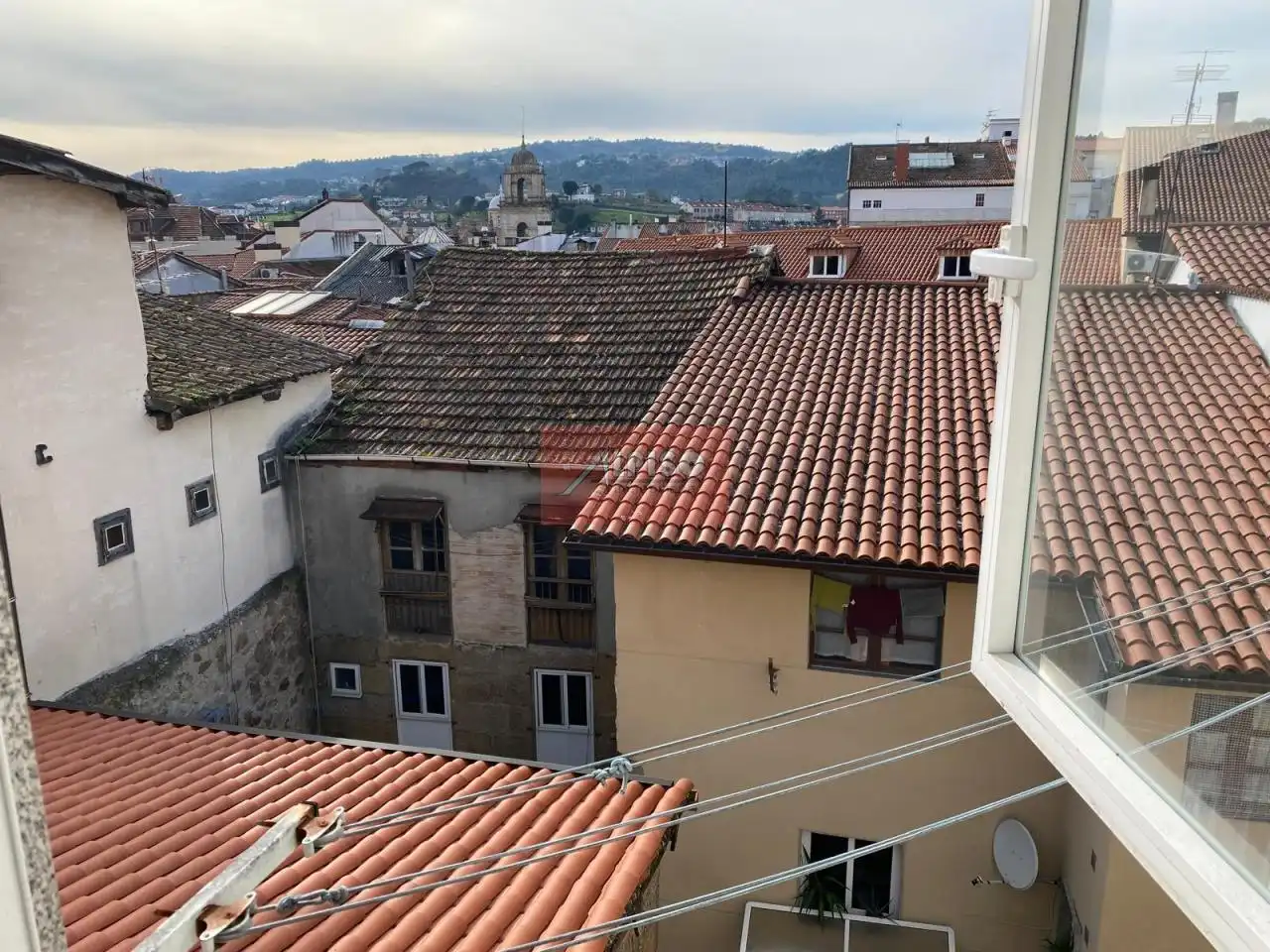 Exterior view of Duplexes for sale in Ourense Capital   with Heating, Parquet flooring and Storage room
