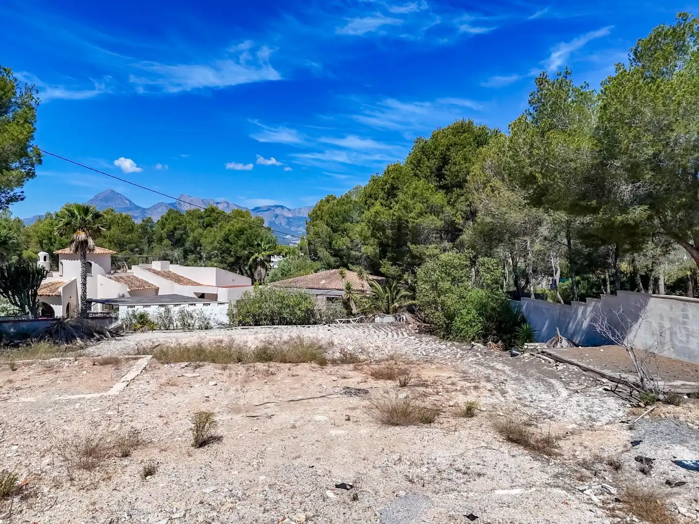 Vista exterior de Residencial en venta en Altea