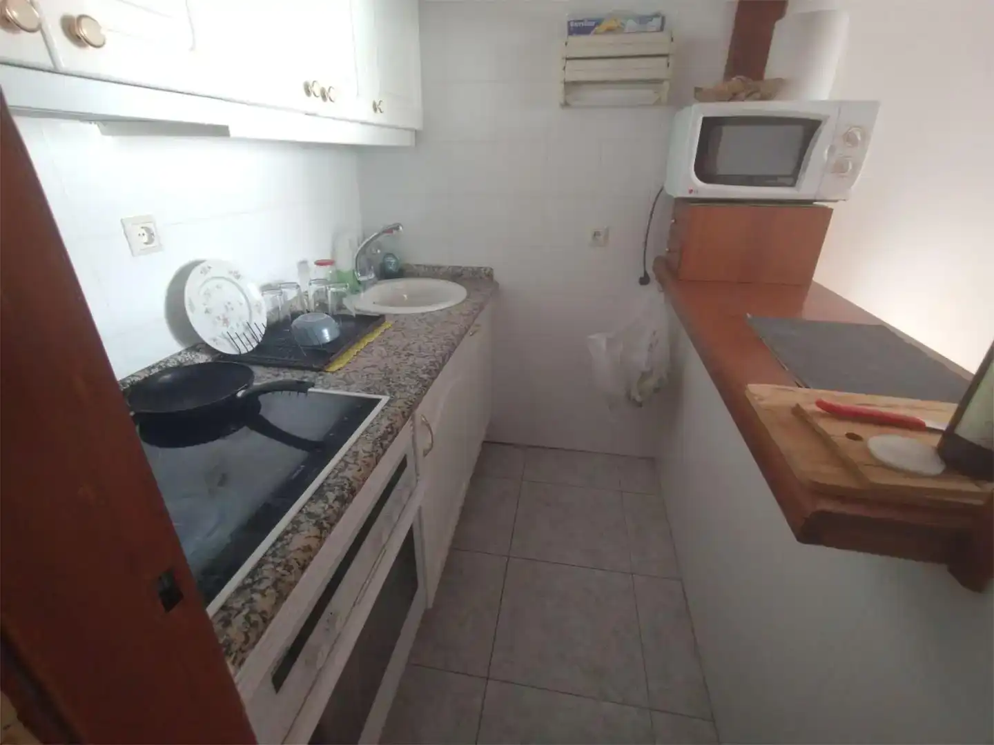 Küche von Wohnung zur Miete in La Matanza de Acentejo mit Schwimmbad